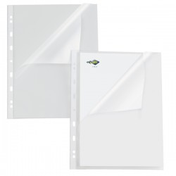 Buste aperte a L Atla A - con foratura universale - PPL - buccia - 22 x 30 cm - Sei Rota - conf. 25 pezzi