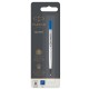 Refill roller Quink standard - punta fine - metallo - blu - Parker