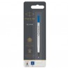 Refill roller Quink standard - punta fine - metallo - blu - Parker