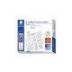 Astuccio 12 Mine Mars Micro - mina 0,5mm - gradazione 2H - Staedtler - conf. 12 astucci