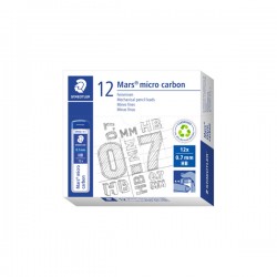 Astuccio 12 Mine Mars Micro - mina 0,7mm - gradazione HB - Staedtler - conf. 12 astucci