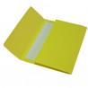 Cartelline a busta - 200 gr - 26 x 34 cm - cartoncino bristol - giallo - Cartotecnica del Garda - conf. 25 pezzi