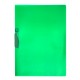 Cartellina con molla Clipper - A4 - PP - trasparente verde - Fellowes