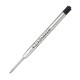 Refill sfera Quink standard - punta large - metallo - nero - Parker