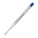 Refill sfera Quink standard - punta large - metallo - blu - Parker