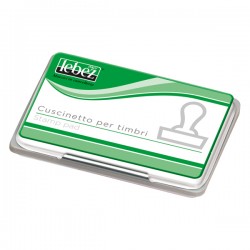 Cuscinetto per timbri - 12,5 x 8,5 cm - neutro - Lebez
