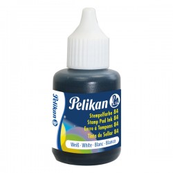 Inchiostro 84 - 30 ml - resistente all'acqua - bianco - Pelikan