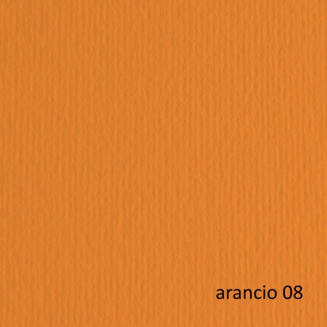 Cartoncino Elle Erre - 70 x 100 cm - 220gr - arancio 108 - Fabriano - blister 10 fogli