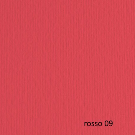 Cartoncino Elle Erre - 70 x 100 cm - 220gr - rosso 109 - Fabriano - blister 10 fogli