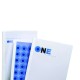 Cartelline termiche Business Line - 1,5 mm - leather bianco - GBC - scatola 100 pezzi