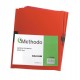 Cartellina con molla Spring File - A4 - dorso 5 mm - PP - rosso - Methodo