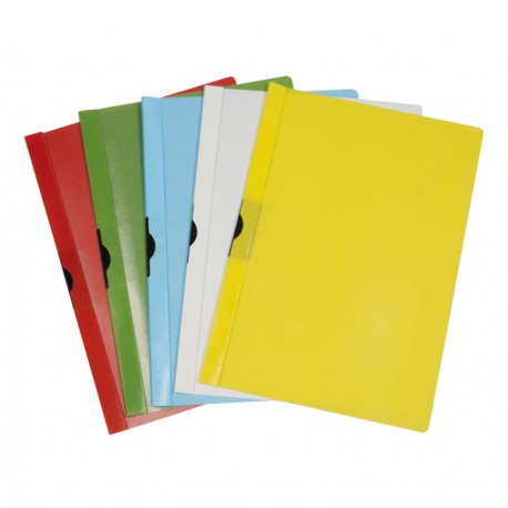 Cartellina con molla Spring File - A4 - dorso 8 mm - PP - rosso - Methodo