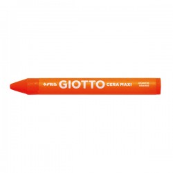 Pastelli cera maxi - lunghezza 100mm Ø11,50mm - Giotto - barattolo 60 pastelli