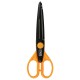 Forbice Snippy Zig Zag - 17 cm - lama acciaio - colori assortiti - Lebez