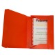 Cartella progetto con elastico - 24 x 35 cm - dorso 3 cm - rosso - Fellowes