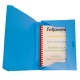 Cartella progetto con elastico - 24 x 35 cm - dorso 3 cm - azzurro - Fellowes