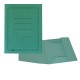 Cartellina 3 lembi con stampa - 200 gr - 25 x 33 cm - cartoncino manilla - verde - Cartotecnica del Garda - conf. 50 pezzi