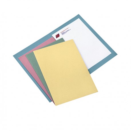 Cartellina semplice - 145 gr - 25 x 34 cm - azzurro - cartoncino manilla - Cartotecnica del Garda - conf. 100 pezzi