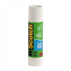 Colla stick - permanente - 21 gr - bianco - Scotch