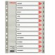 Separatore mensile Gen/Dic - PP - A4 - grigio - Esselte
