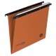 Cartella sospesa Cartesio - cassetto - interasse 33 cm - fondo V - 31,3 x 25 cm - arancio - Bertesi