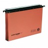 Cartella sospesa Cartesio Plus - cassetto - interasse 39 cm - fondo U - 37 x 25 cm - arancio - Bertesi