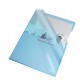 Cartellina a L - A4 - PVC - liscio pesante - blu cristallo - Esselte - conf. 25 pezzi
