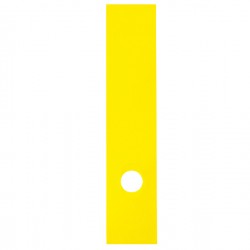 Copridorso CDR P - PVC adesivo - 7 x 34,5 cm - giallo - Sei Rota - conf. 10 pezzi