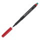 Pennarello Multimark universale permanente con gomma - punta superfine 0,4mm - rosso - Faber-Castell