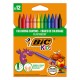 Pastelli Plastidecor - plastica - colori assortiti - Bic - astuccio 12 pezzi