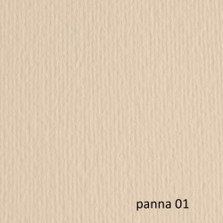 Cartoncino Elle Erre - 50 x 70 cm - 220gr - panna 101 - Fabriano - blister 20 fogli