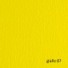 Cartoncino Elle Erre - 50 x 70 cm - 220gr - giallo 107 - Fabriano - blister 20 fogli
