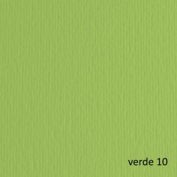 Cartoncino Elle Erre - 50 x 70 cm - 220gr - verde pisello 110 - Fabriano - blister 20 fogli