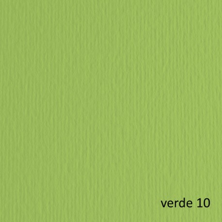 Cartoncino Elle Erre - 50 x 70 cm - 220gr - verde pisello 110 - Fabriano - blister 20 fogli