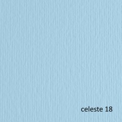 Cartoncino Elle Erre - 50 x 70 cm - 220gr - celeste 118 - Fabriano - blister 20 fogli