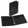 Raccoglitore Europa - 22 x 30 cm - 4 anelli tondi 50 mm - dorso 6 cm - nero - Favorit