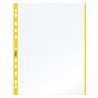 Buste forate con banda colorata - Linear - buccia - 21 x 29,7 cm - giallo - Favorit - conf. 10 pezzi