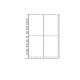 Buste forate Atla FT porta foto e cartoline - 8 spazi 10 x 15 cm - trasparente - Sei Rota - conf. 10 pezzi