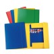 Cartella 3 lembi con elastico - A4 - dorso variabile - presspan - blu - Esselte