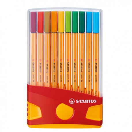 Fineliner Point 88 Color Parade - colori assortiti - Stabilo - astuccio 20 pezzi