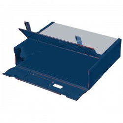 Scatola archivio Combi Box E600 - dorso 9 cm - 29,8 x 36,2 cm - blu - Fellowes