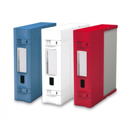 Scatola archivio Combi Box E600 - dorso 9 cm - 29,8 x 36,2 cm - bianco - Fellowes