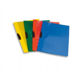 Cartellina con molla Video Clipper - A4 - PP - verde - Fellowes