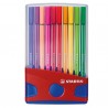 Pennarello Pen 68 - colori assortiti - Stabilo - astuccio Color Parade 20 pezzi
