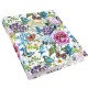 Raccoglitore Nature Flowers - A4 - cm 4 anelli da 30mm - dorso 4 cm - Pigna