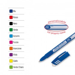 Penna a sfera cancellabile Cancellik - punta 1,0mm - blu - Tratto