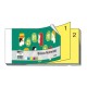 Blocco numerato 1/100 - matrice+figlia - monocolore - 13 x 6 cm - Edipro