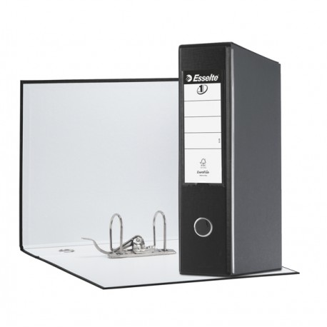 Registratore Eurofile G55 - dorso 8 cm - protocollo 23 x 33 cm - nero - Esselte