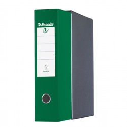 Registratore Eurofile G55 - dorso 8 cm - protocollo 23 x 33 cm - verde - Esselte