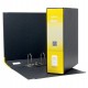 Registratore Dox 1 - dorso 8 cm - commerciale 23 x 29,7 cm - giallo - Esselte Dox